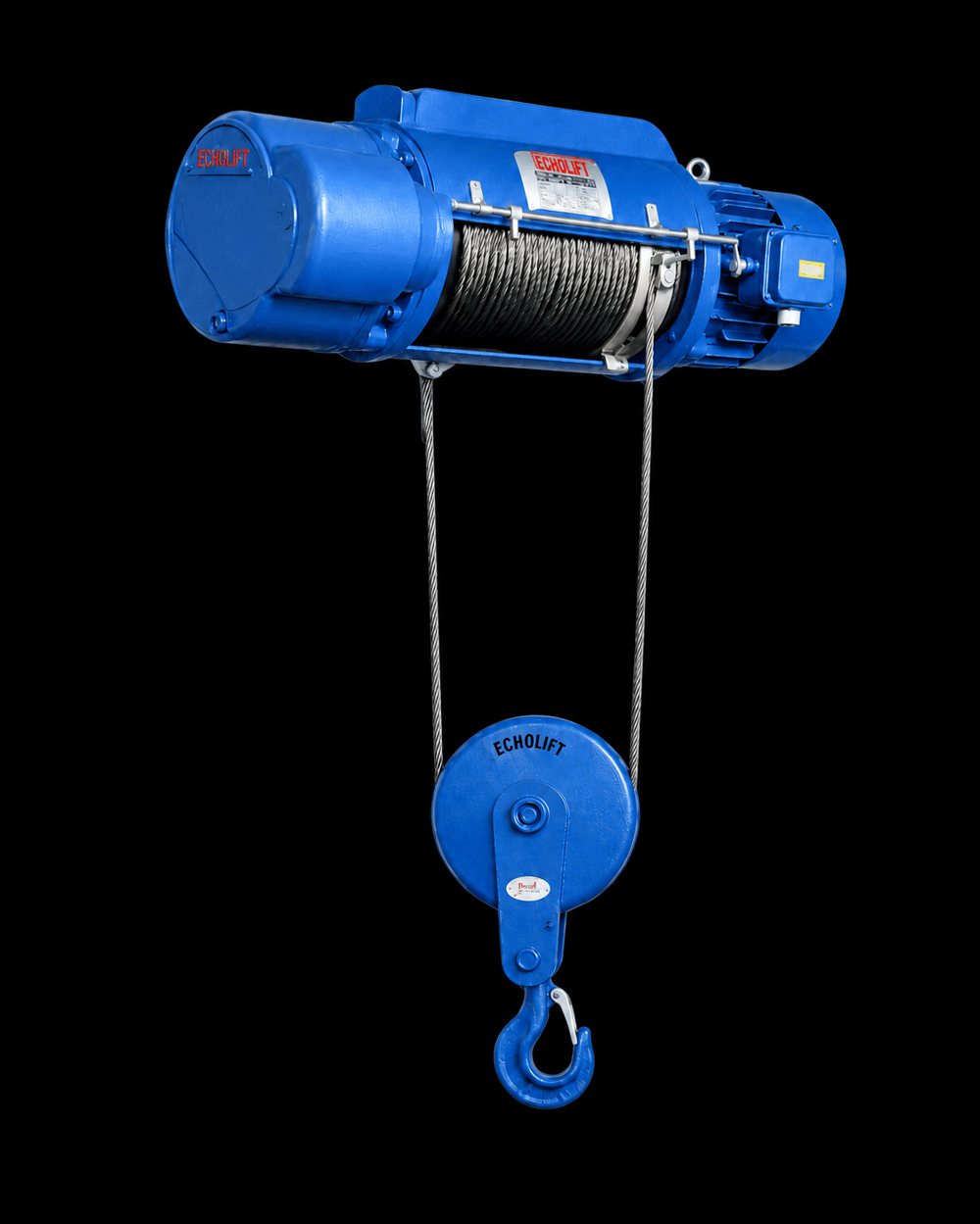 Echolift - Elektrikli Vinç (5 Ton, 2 Hareketli, 380 V, 6 MT Halat)