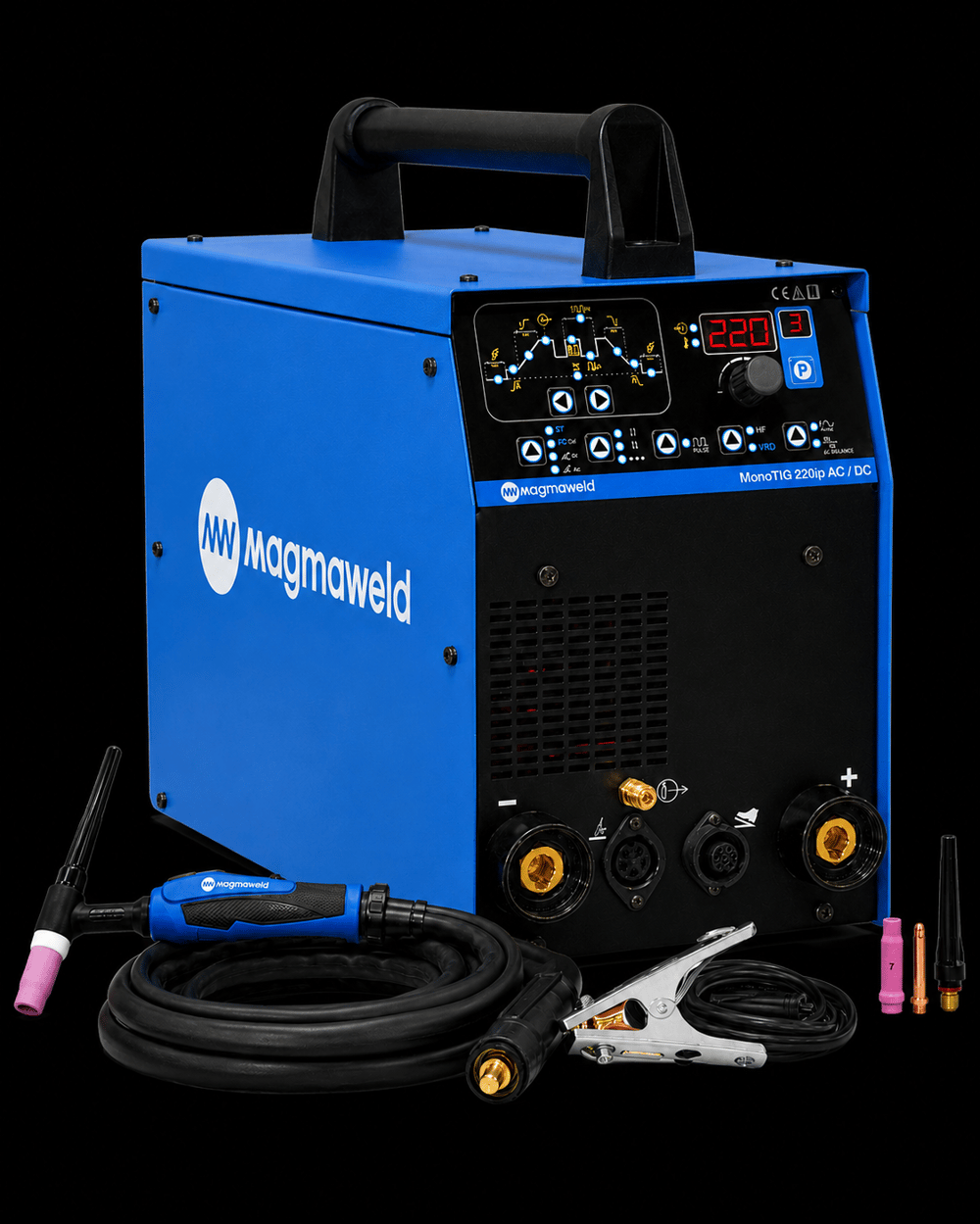 Magmaweld Monotıg 220IP AC/DC - Tig Kaynak Makinesi (Alüminyum, Krom ve Demir Kaynağı)
