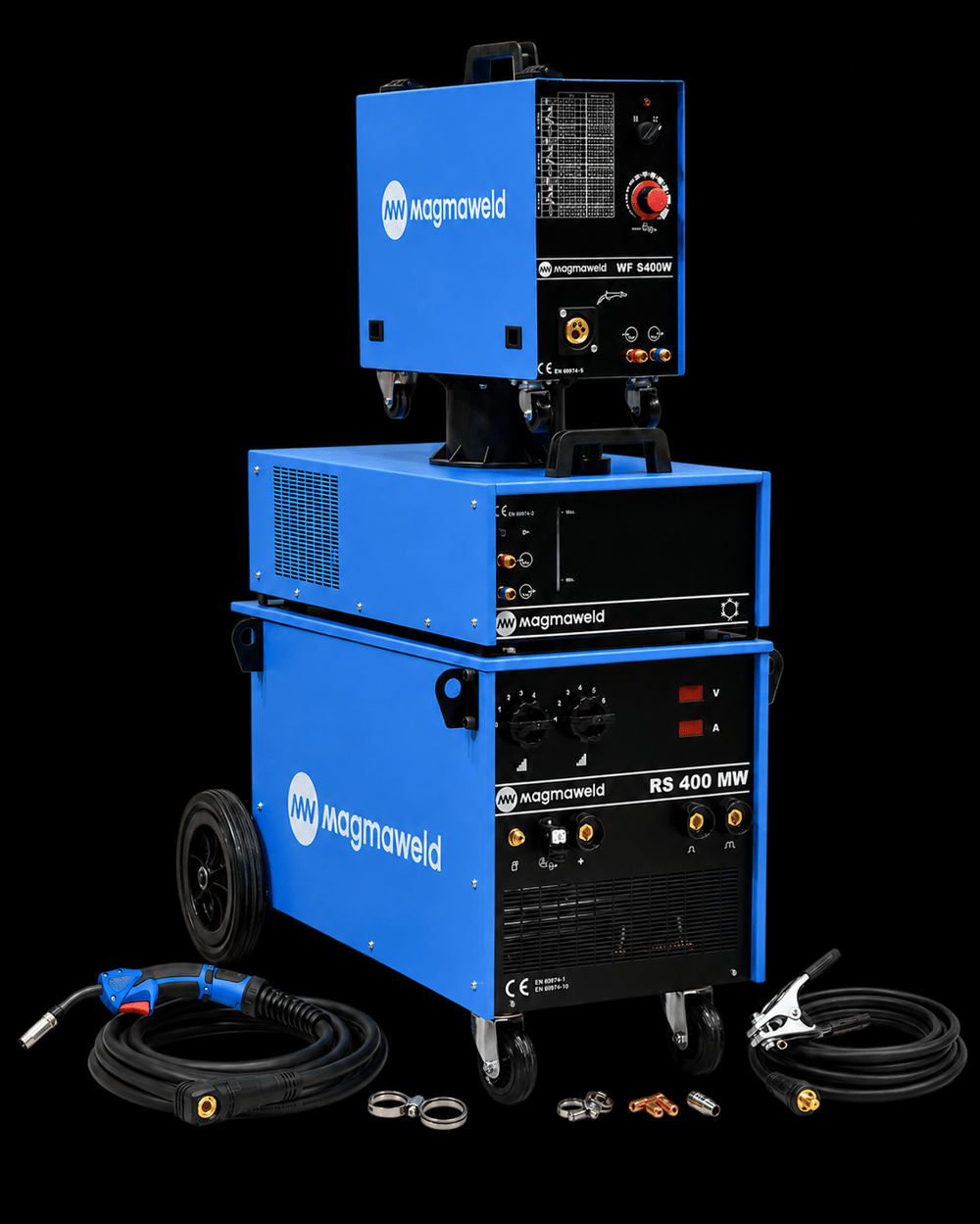 Magmaweld RS 400 MW-5 - Gazaltı (Mıg/mag) Kaynak Makinesi (400 AMP, Su Soğutmalı, 380 V)