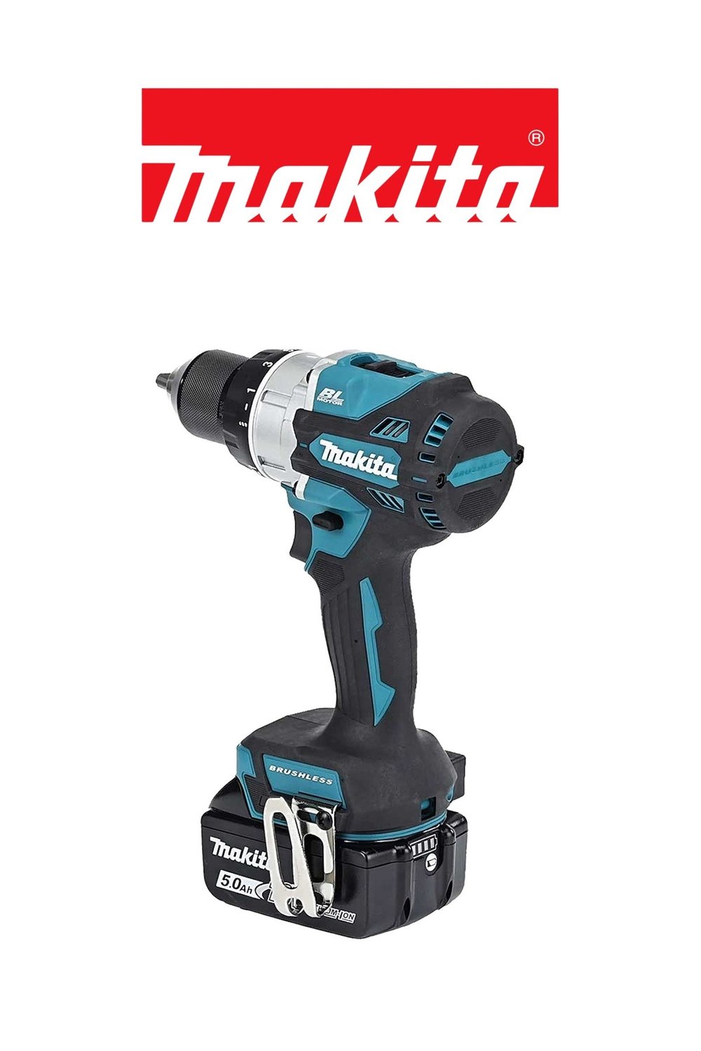 Makita DDF486RTJ 18V Ağır Hizmet Kömürsüz Vidalama (130nm - Set)