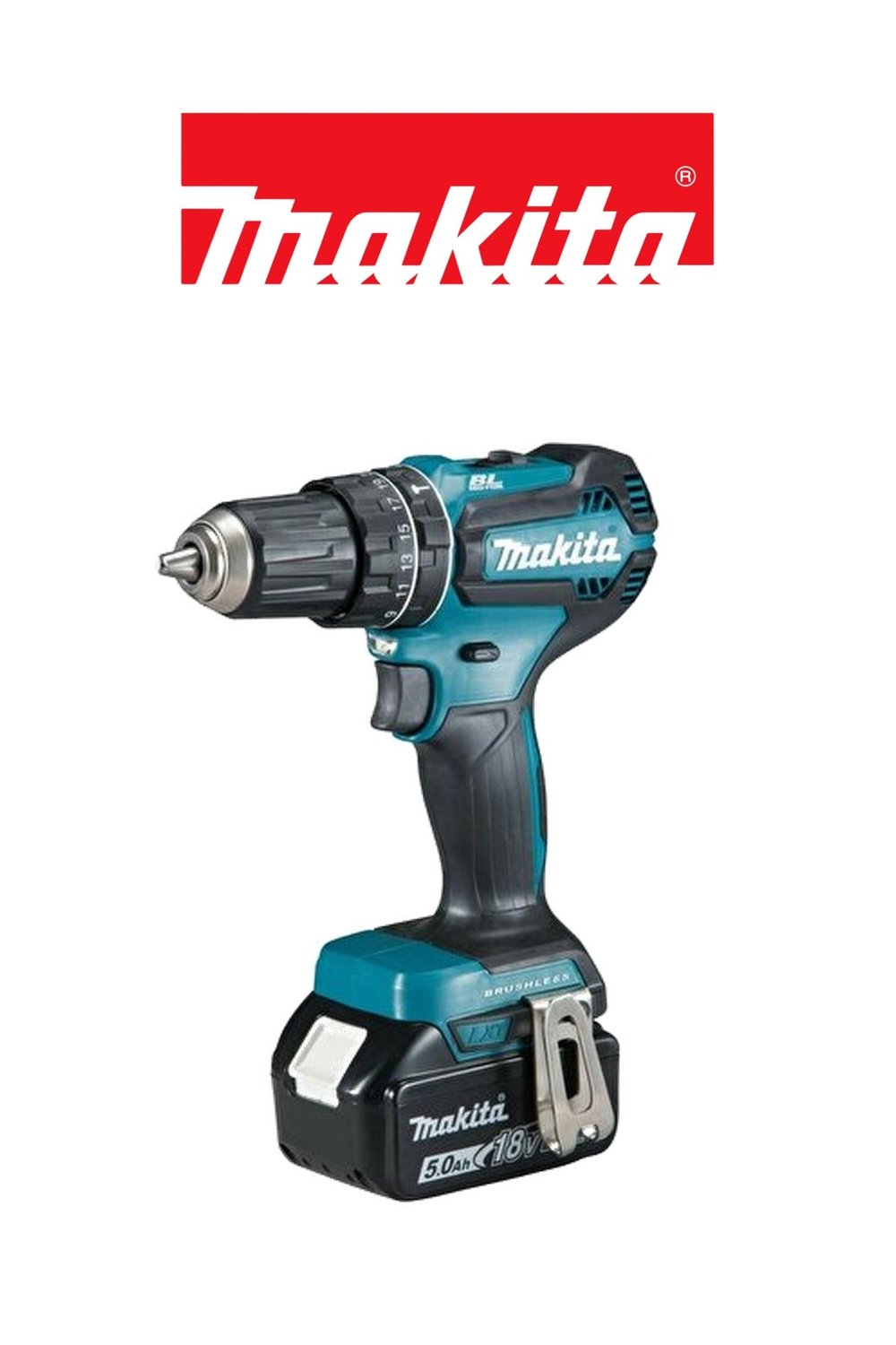 Makita DHP485RTJ 18V Akülü Darbeli Matkap Kömürsüz Set