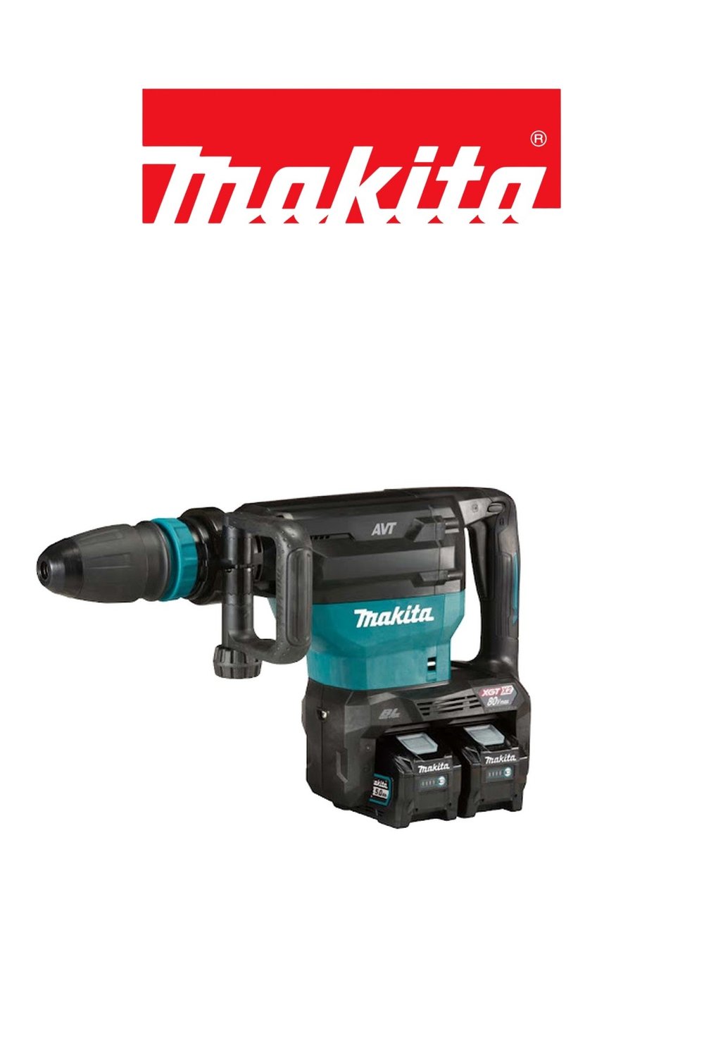 Makita HR006GZ 80VMAX (40vx2) Akülü Kırıcı Delici SDS-MAX (21.4 JOULE)