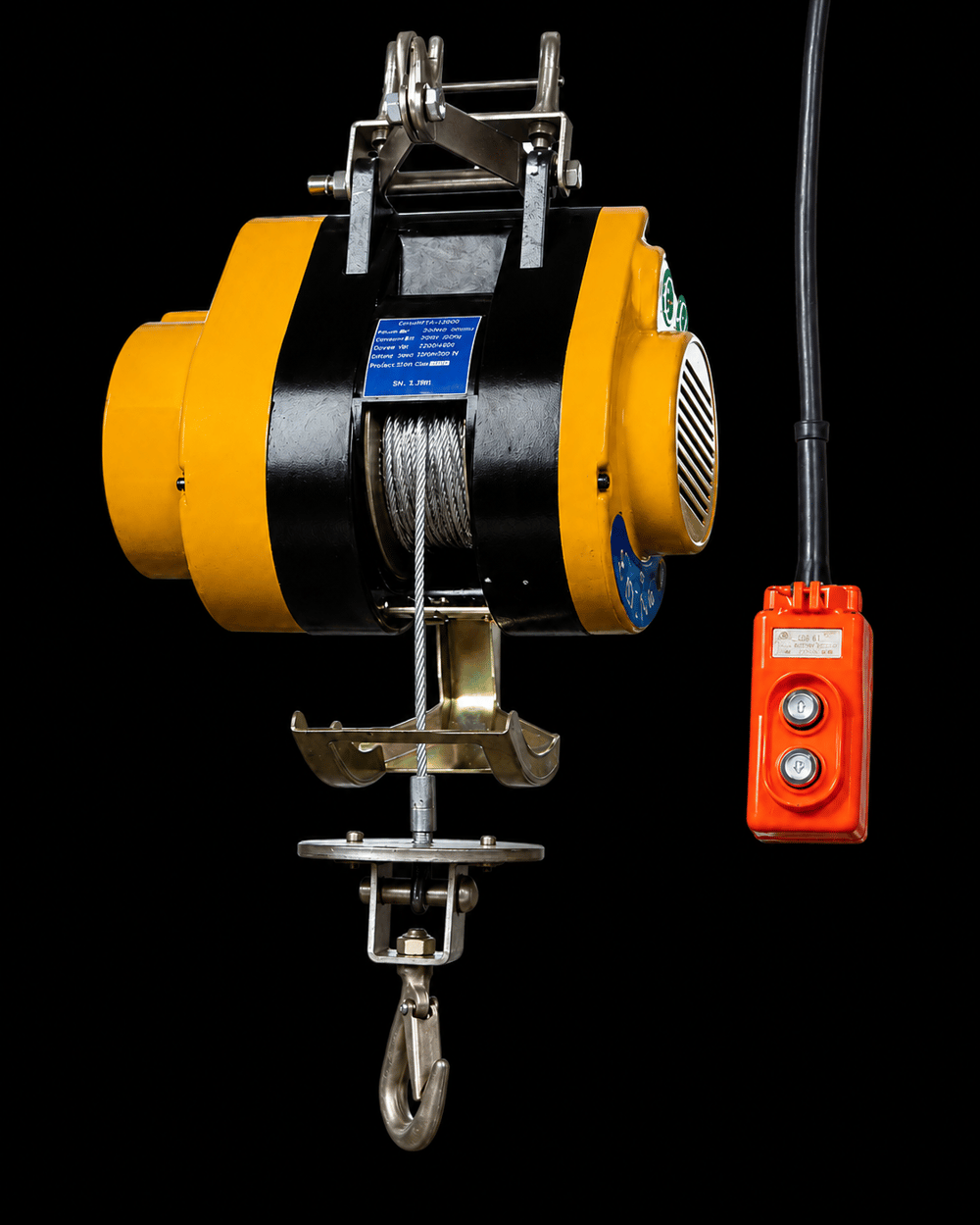 Max-Extra MX11109 - Elektrikli Vinç (1200 W, 250 KĞ, 220 V, Sürekli Kullanıma Uygun)