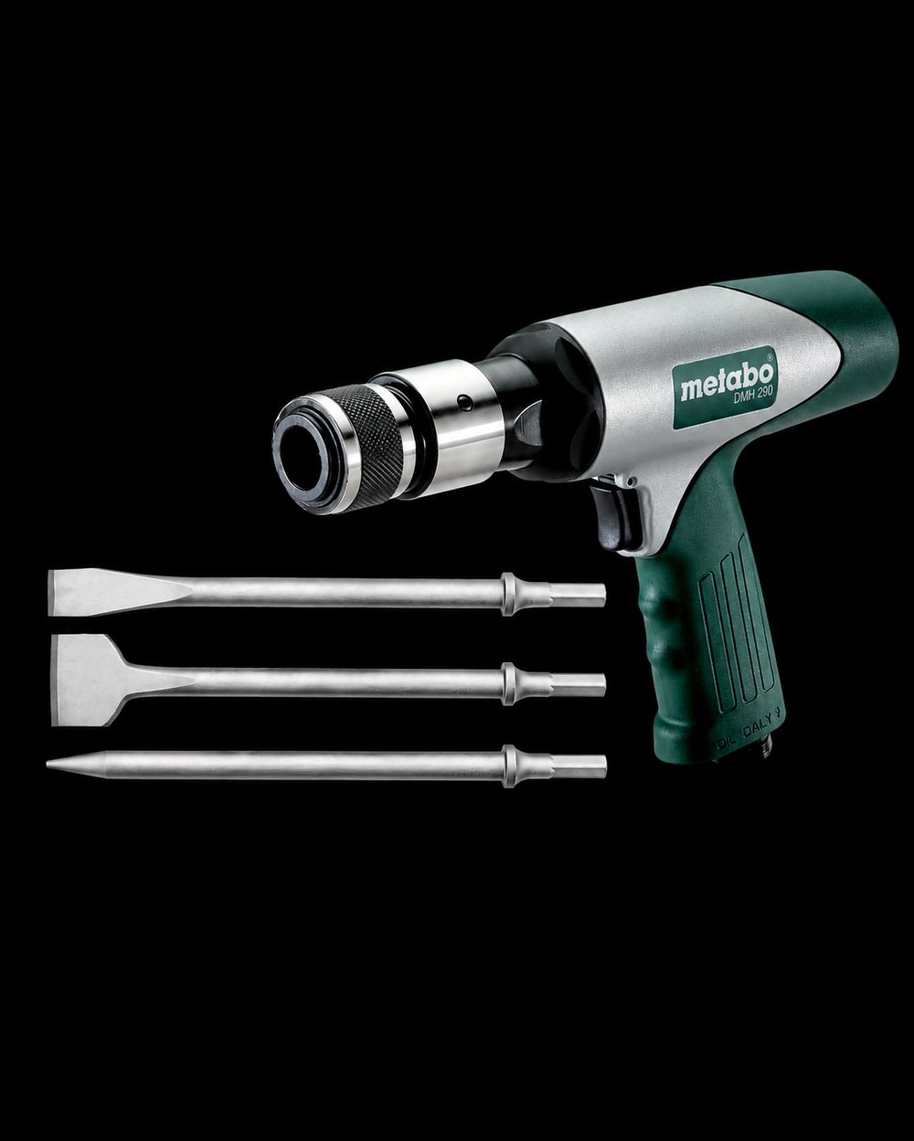 Metabo Dmh 290 Set - Havalı Kırıcı / Keski Seti (Taş-döküm Keski Çekici)