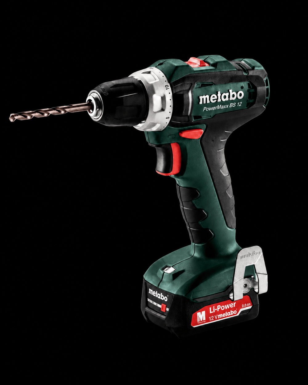 Metabo Powermaxx Bs 12/2 - Akülü Matkap/vidalama (12 V, 2 AH, 1 KĞ, Çift Akü)