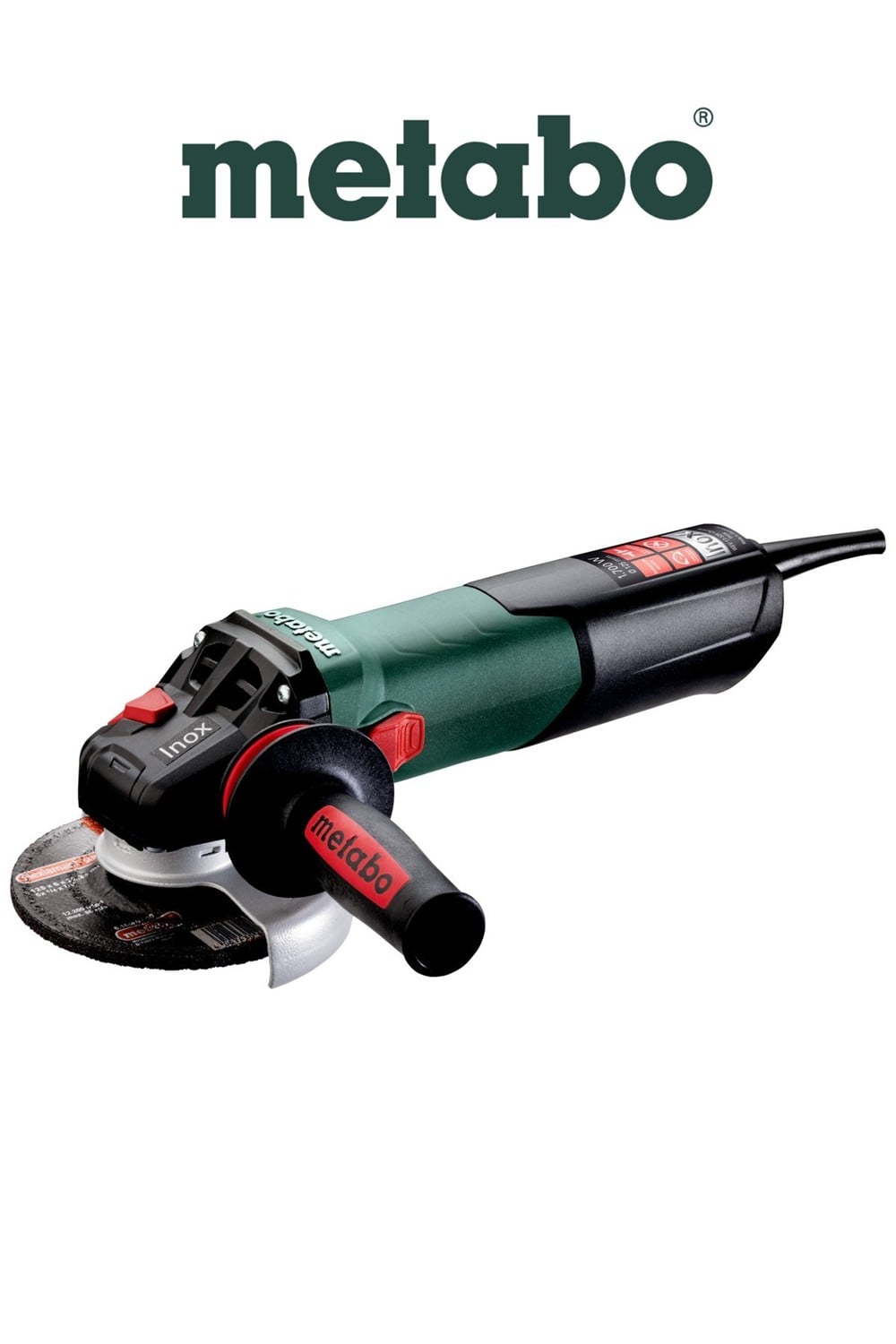 Metabo WEV 17-125 QUICK INOX Avuç Taşlama 125mm