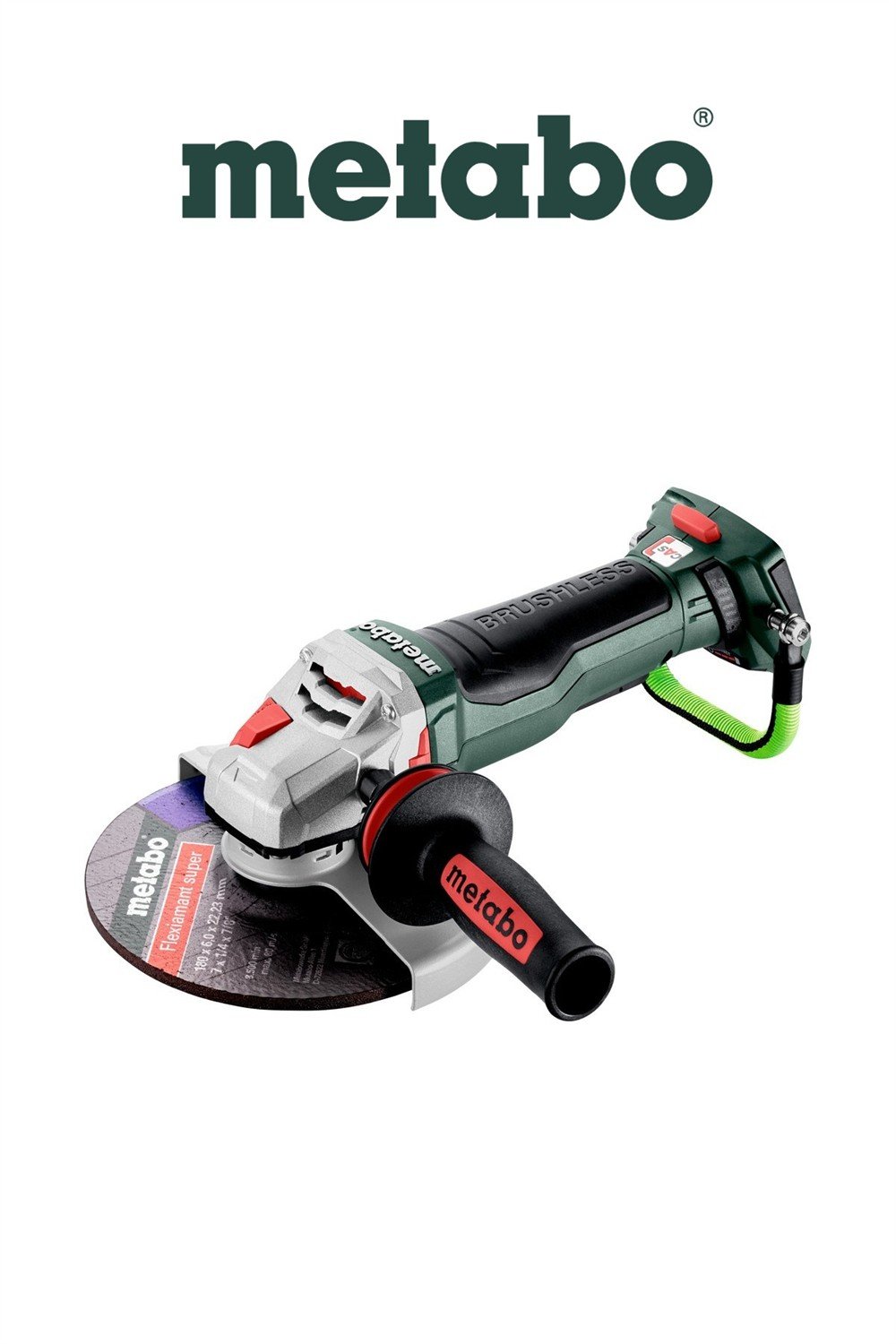 Metabo WPBA 18 LTX BL 15-180 Quick DS Akülü Avuç Taşlama 180mm