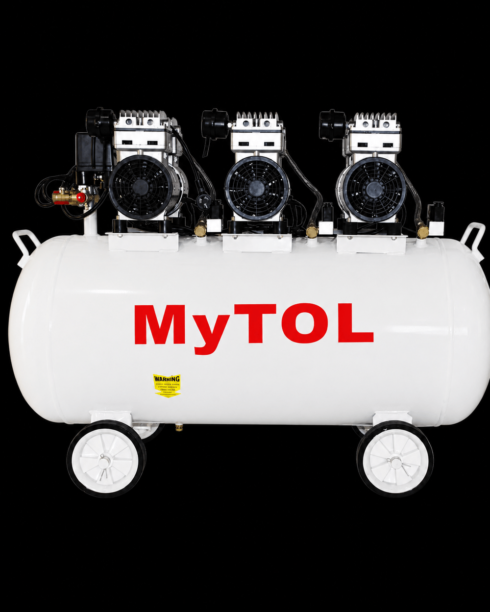 Mytol EBW100B - Sessiz Kompresör (100 LT, 3 HP, 220 V, Beyaz)
