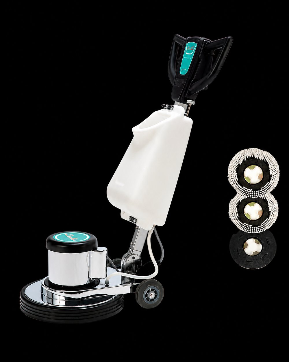 Powerwash HY039 - Cilalama ve Yıkama Makinesi (1100 W, Disk Çapı 43 CM)