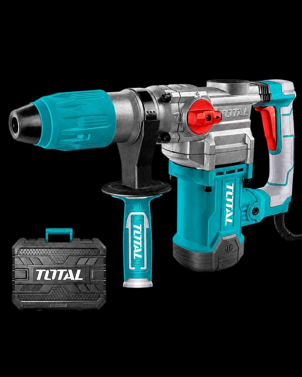 Total TH1163855 - Kırıcı Delici (SDS-MAX, 1600 W, 9 JOULE, 6 KĞ)