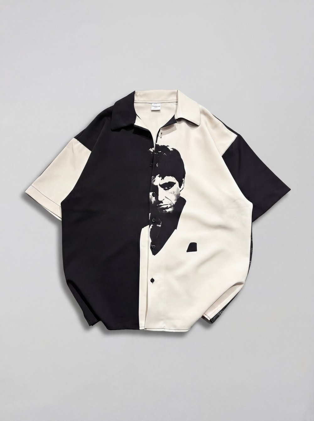 Scarface Tony Montana Rayon Düğmeli Gömlek