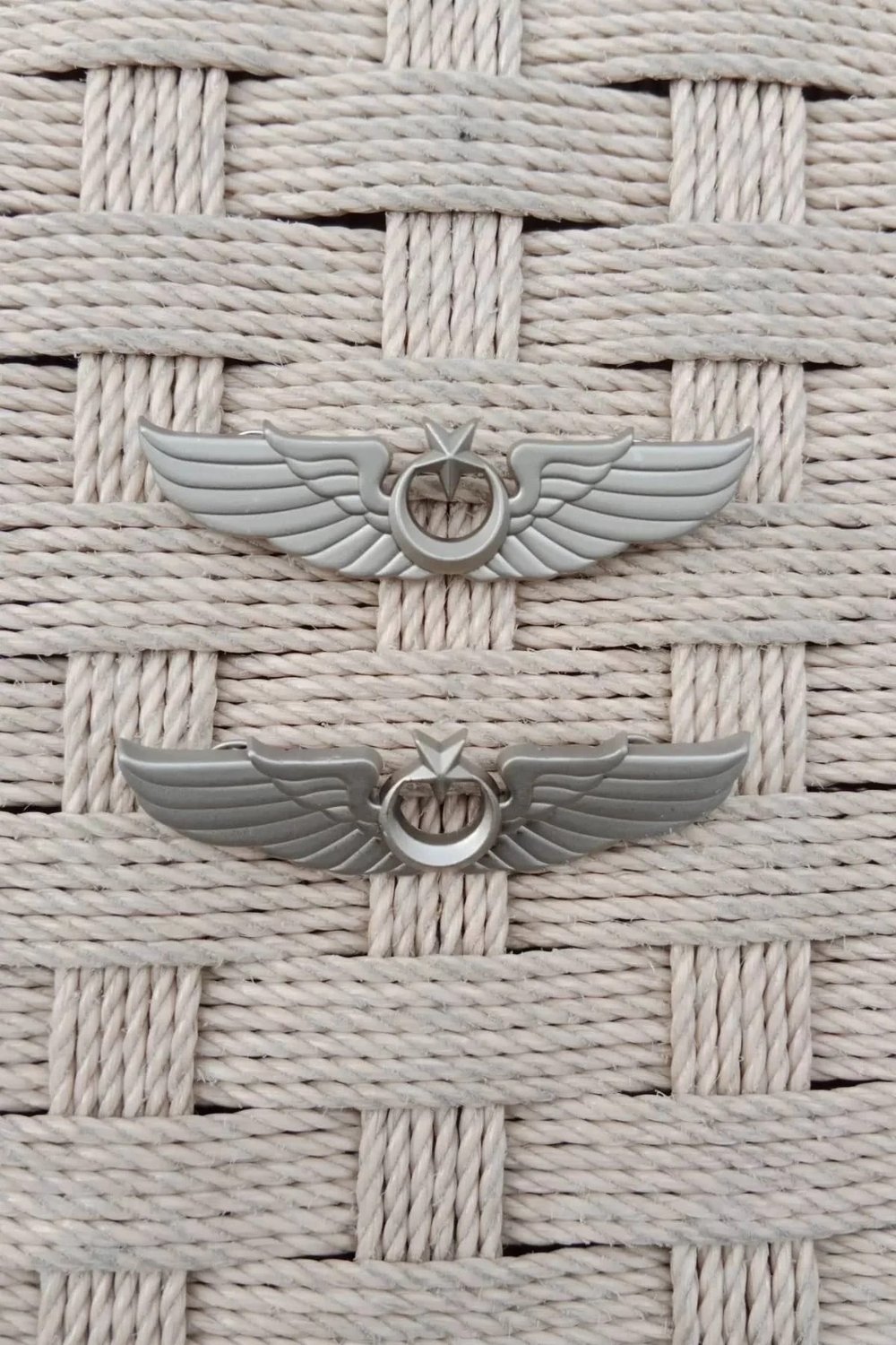 2 Adet Hava Kuvvetleri Hava Pilot Kaliteli Buyuk Metal Gogus Brovesi