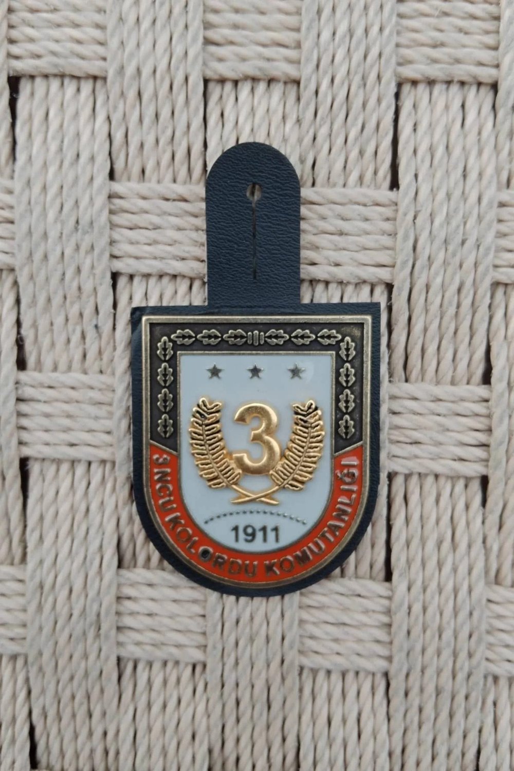 3 Ncu Kolordu Komutanligi 1911 1 Nolu Harici Metal Gogus Brovesi