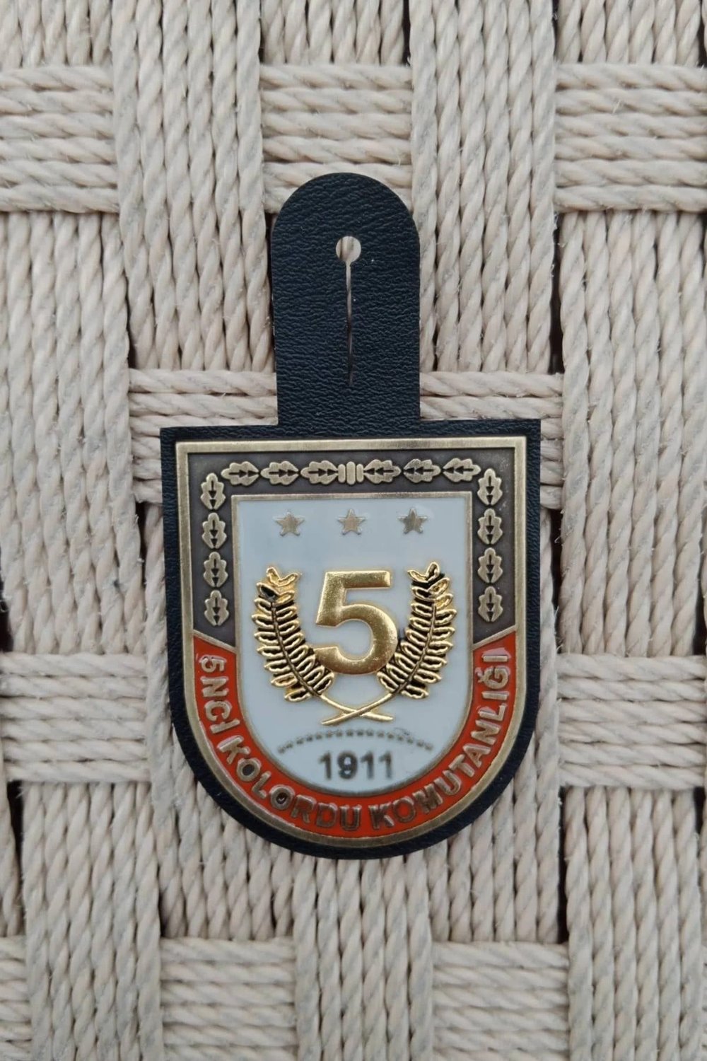 5 Nci Kolordu Komutanligi 1911 1 Nolu Harici Metal Gogus Brovesi