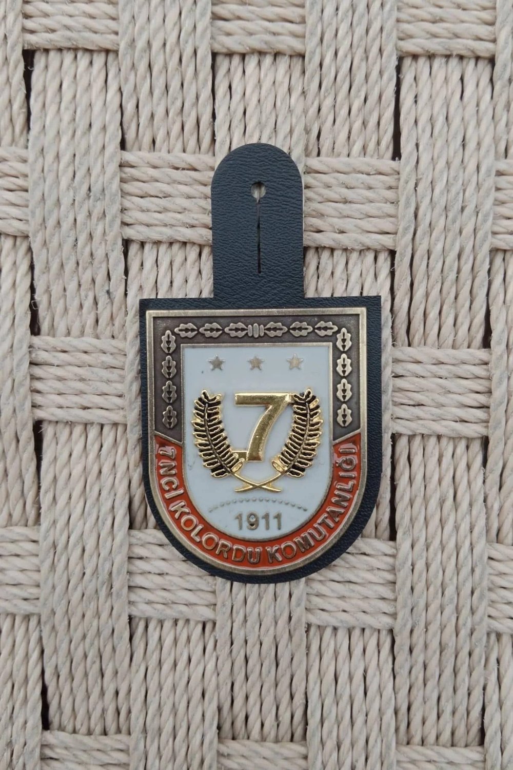7 Nci Kolordu Komutanligi 1911 1 Nolu Harici Metal Gogus Brovesi