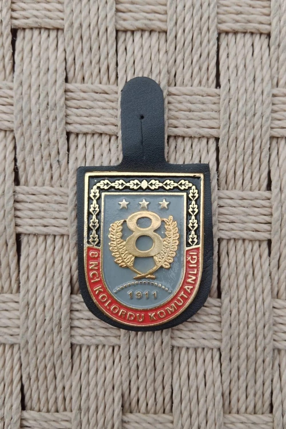 8 Nci Kolordu Komutanligi 1911 1 Nolu Harici Metal Gogus Brovesi
