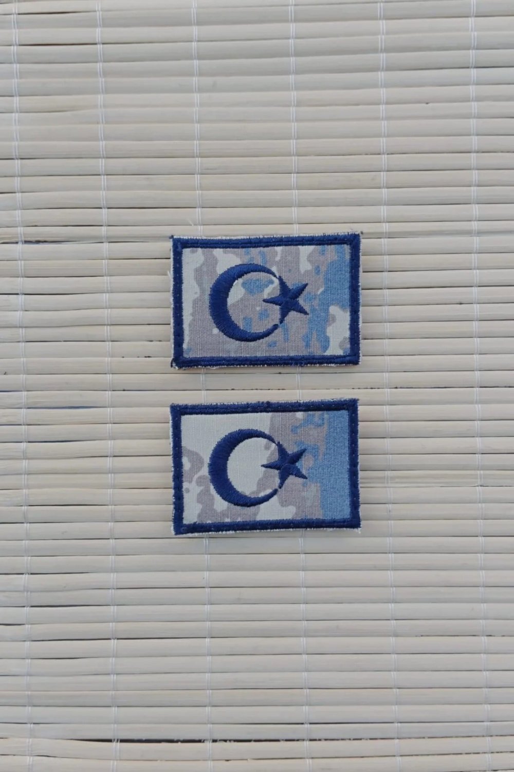 Hava Kuvvetleri Kamuflaj Renkli Nakis İslemeli Arma Pec Patch Bayrak