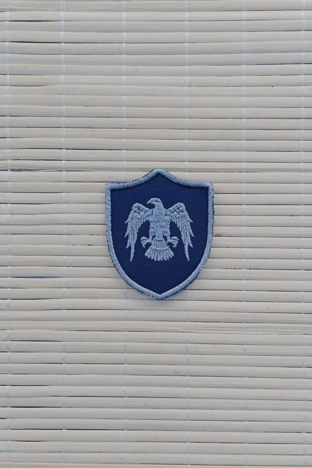 Hava Kuvvetleri Lacivert Zemin Kartal Nakisli Mini Polar Er Rutbe Arma