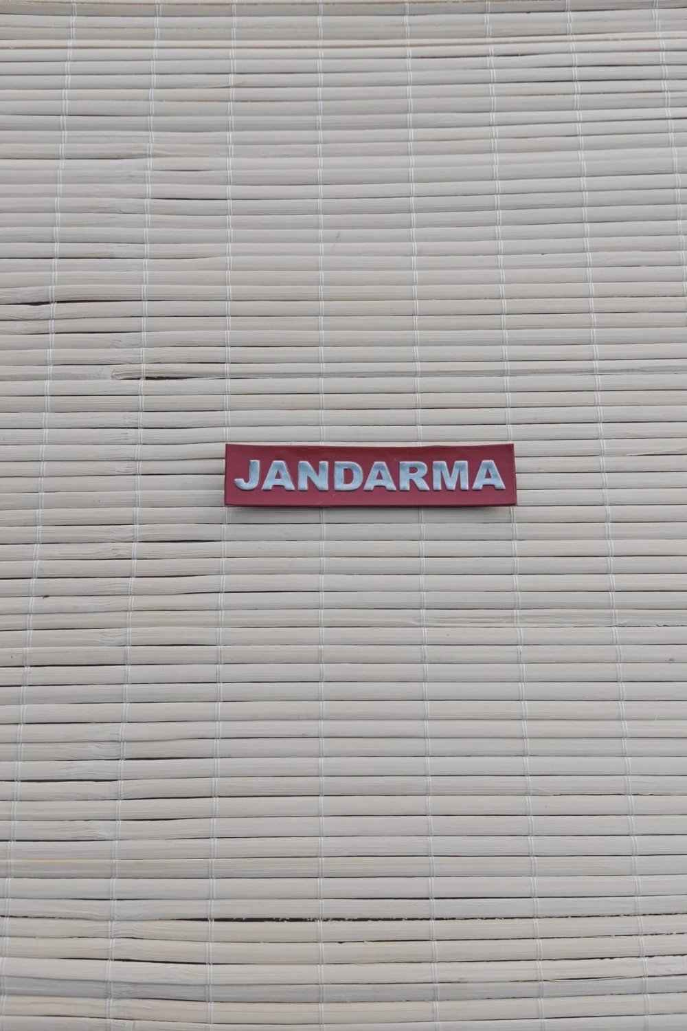 Jandarma Asayis Jandarma Yazisi 3d Tpu Plastik Gogus Arma İsimlik Patch Pec