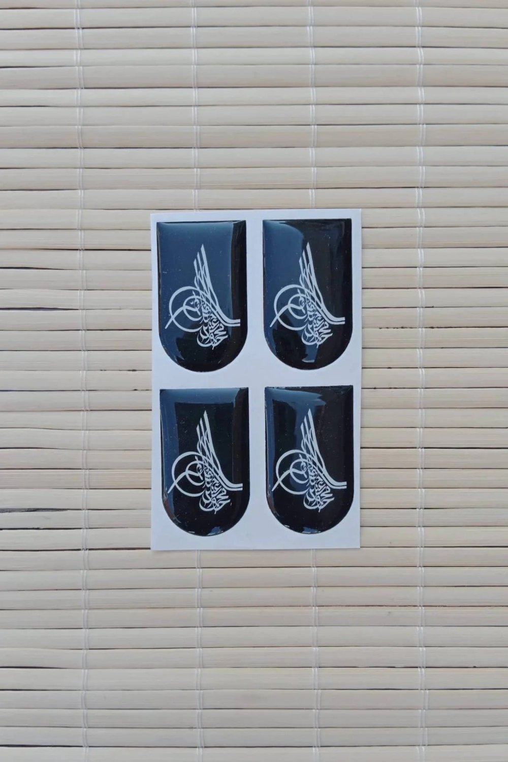 Osmanli Tugrali Silah Kabze Sarjor Alti Yapistirmali Sticker