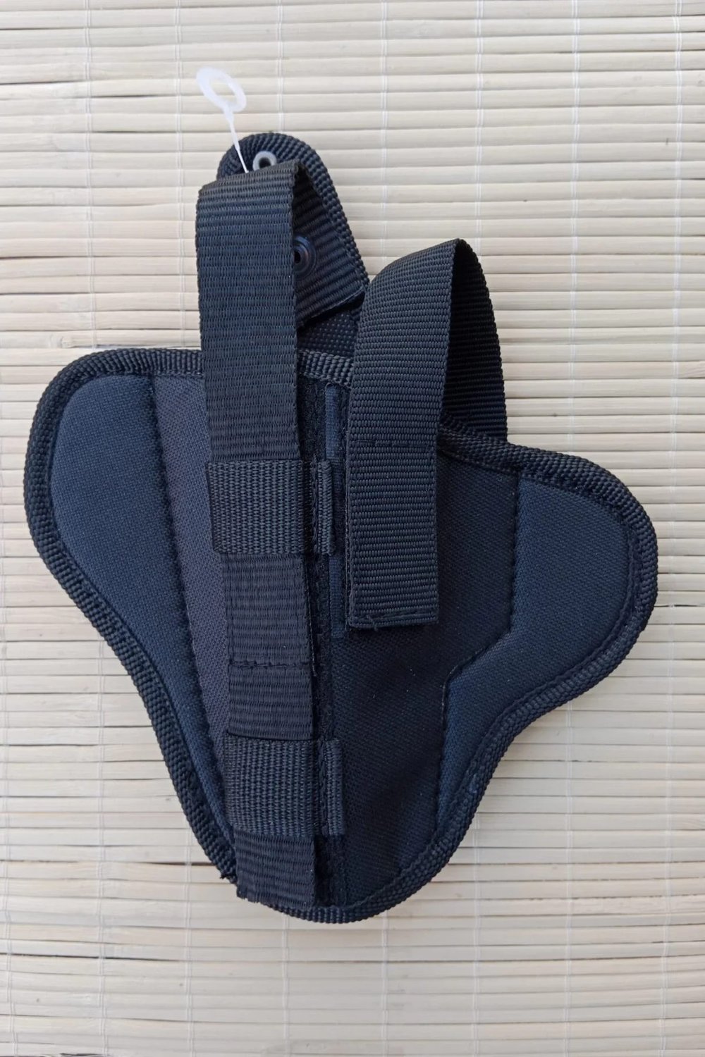 Sol El Siyah Renkli Cift Emniyetli Tam Kelebek Airsoft Palaskaya Kemere Gecirmeli İmpertex Silah Kilifi