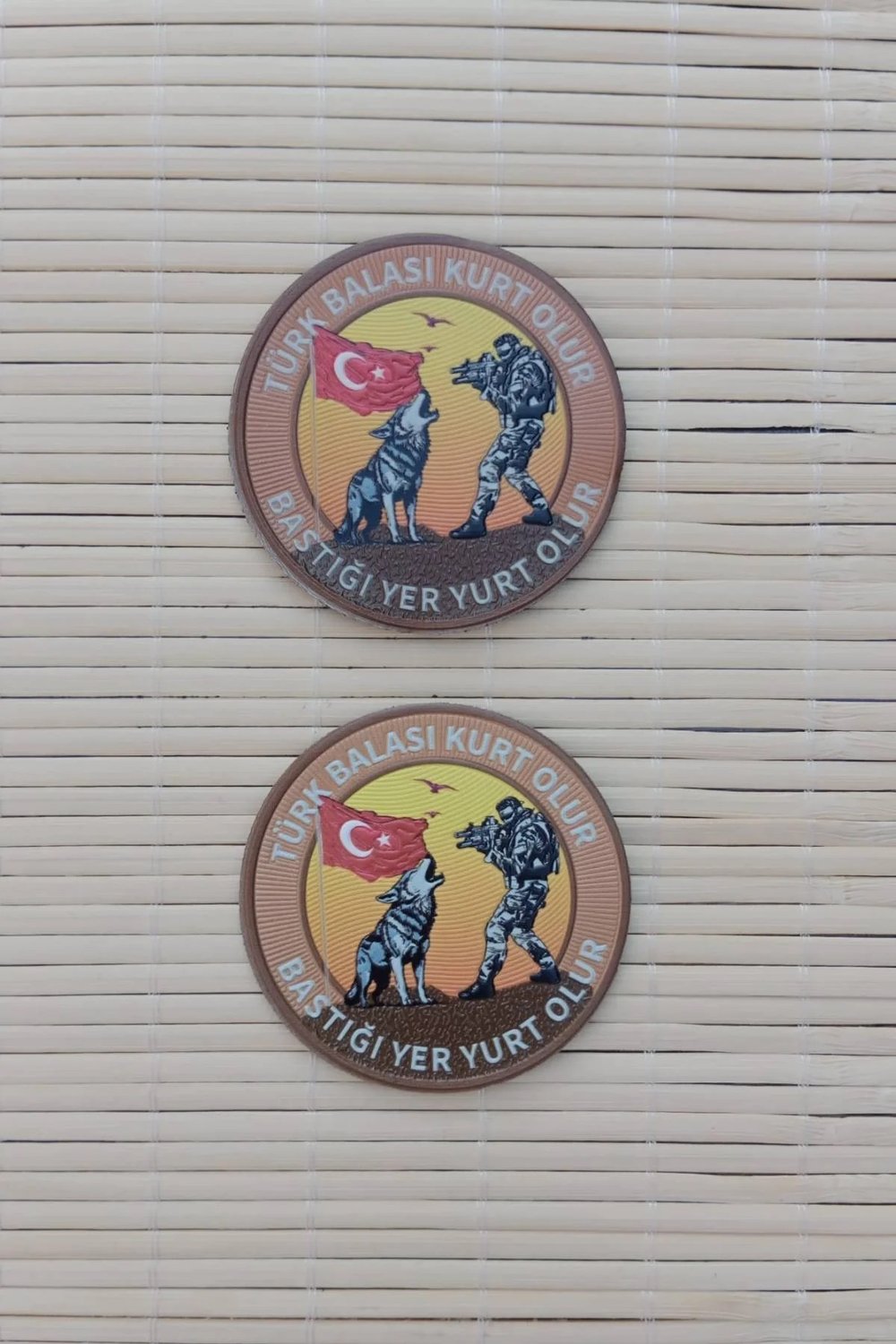 Turk Balası Kurt Olur Bastigi Yer Yurt Olur 3d Tpu Termoplastik Gogus Arma Pec Patch