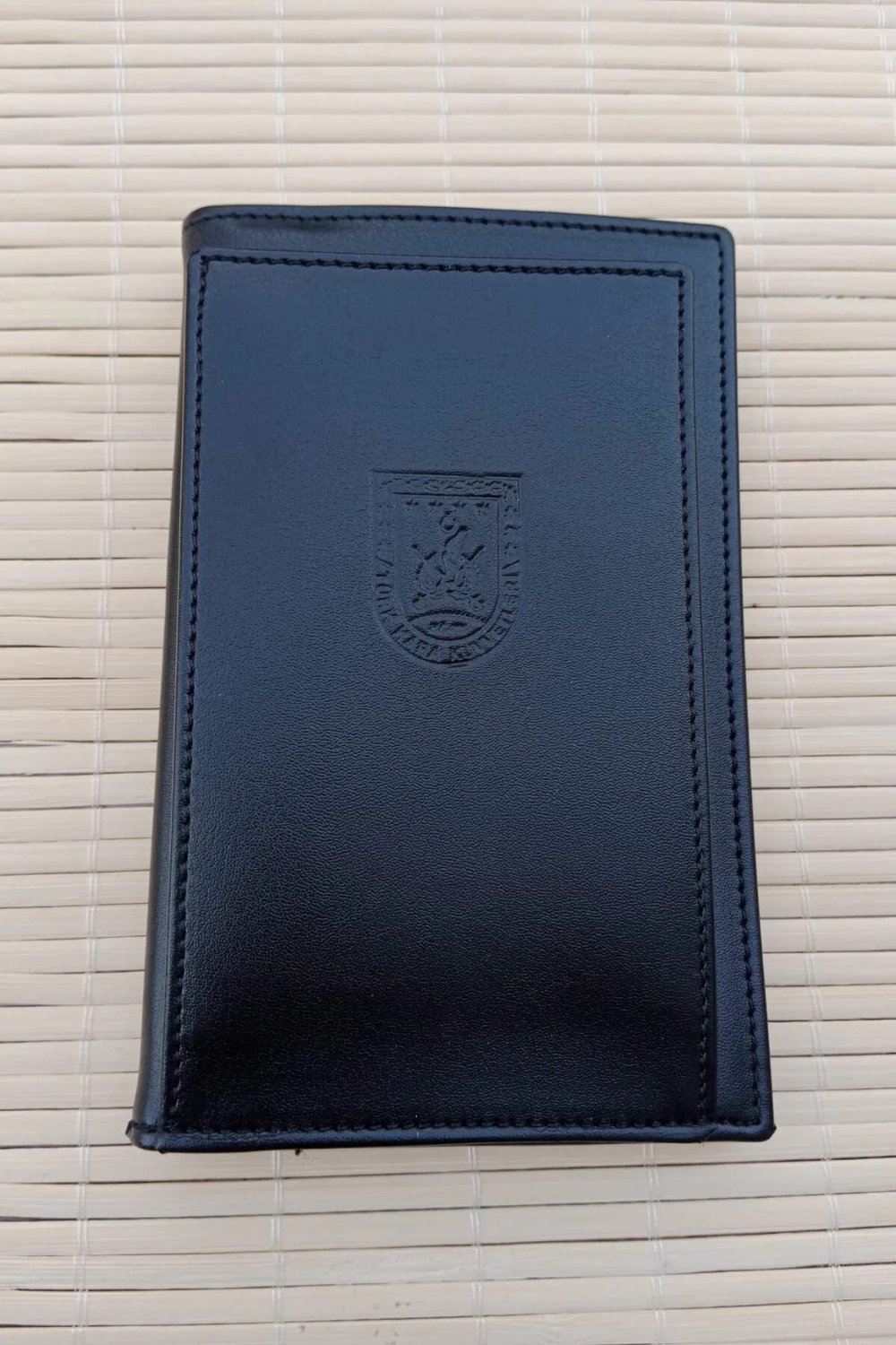 Turk Kara Kuvvetleri Amblemli Soguk Baskili Ozel Tasarim Cengiz Pakel Hakiki Deri Bloknot