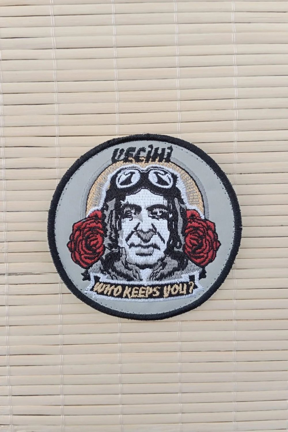 Vecihi Who Keeps You Nakis İslemeli Arma Pec Patch