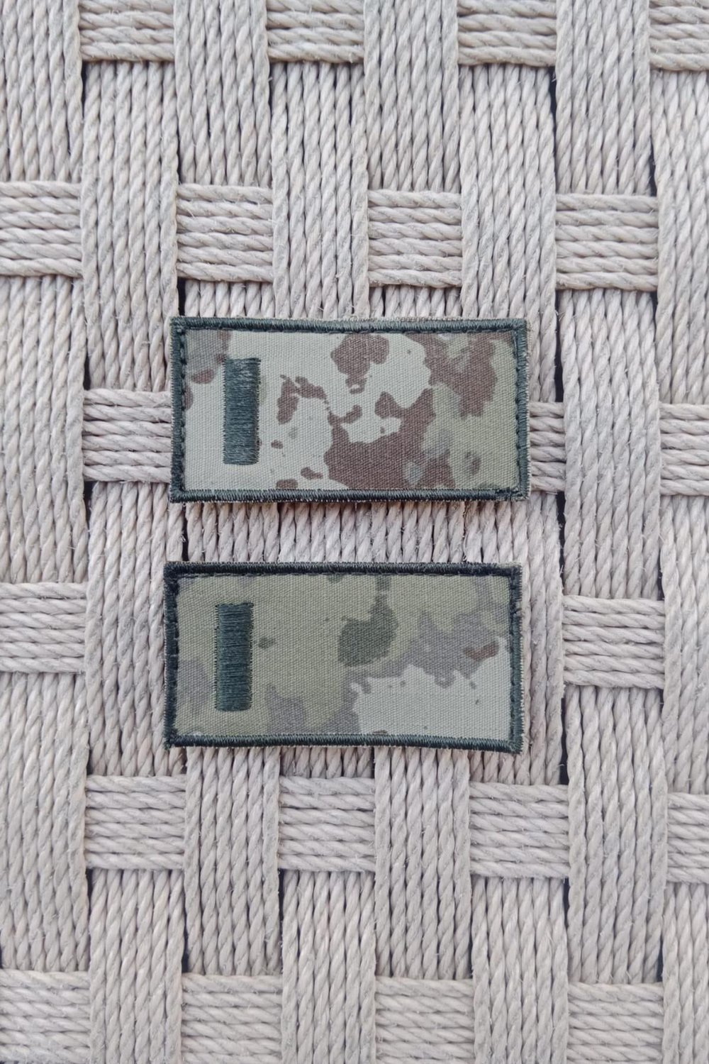 Kara Kuvvetleri Kamuflaj Renkli Astegmen Mini Gogus Tisort Rutbesi