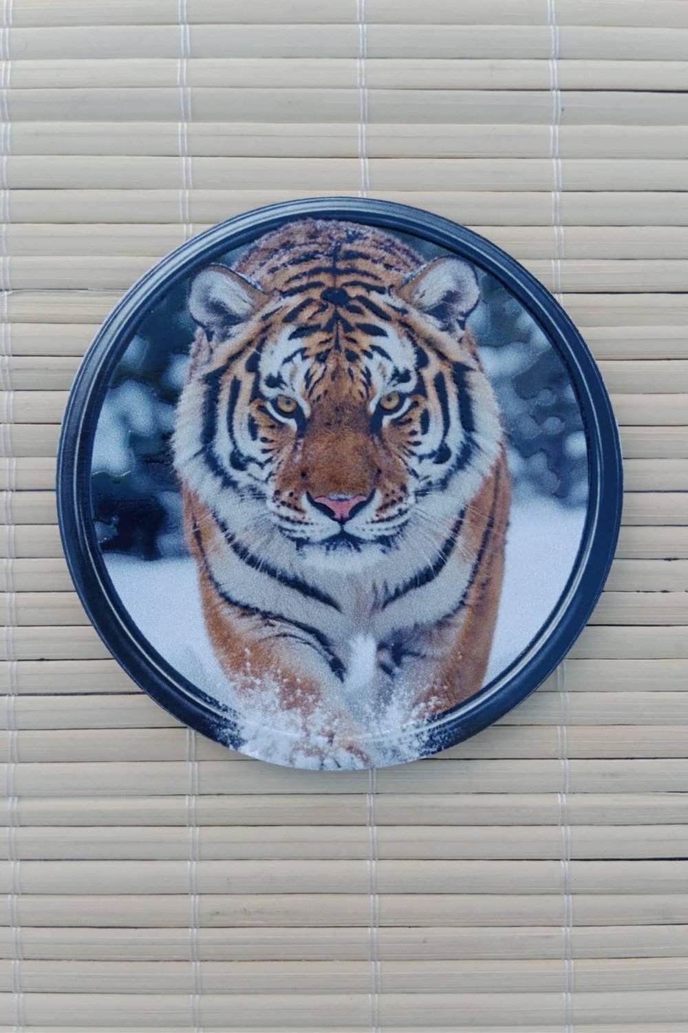 Sumatra Kaplani Kabartmali 3D TPU Termoplastik Yeni Gogus Arma Patch Pec
