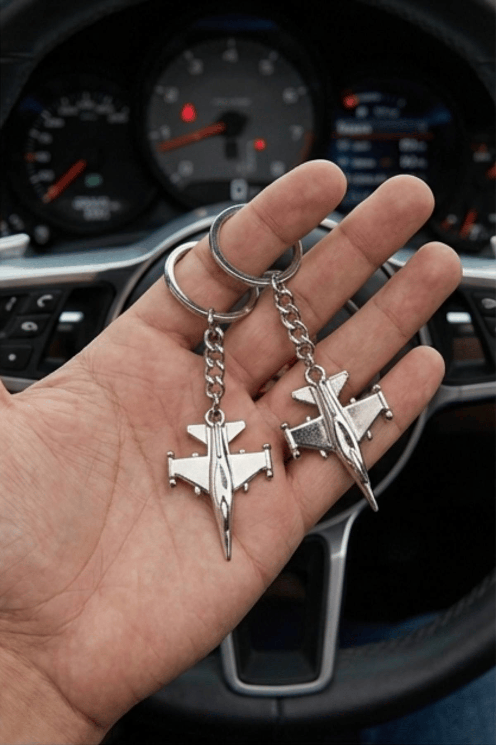 Turk Hava Kuvvetleri Hediyelik F-16 Savas Ucagi Metal Ucak Anahtarligi