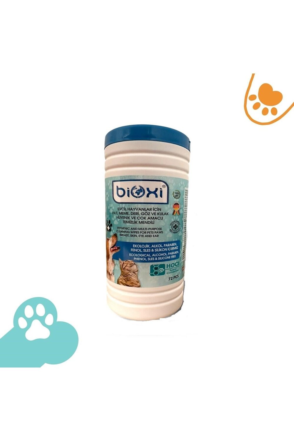 ® Pet Temizleme Silindir Mendili | Pratik Ve Etkili Hayvan Bakımı