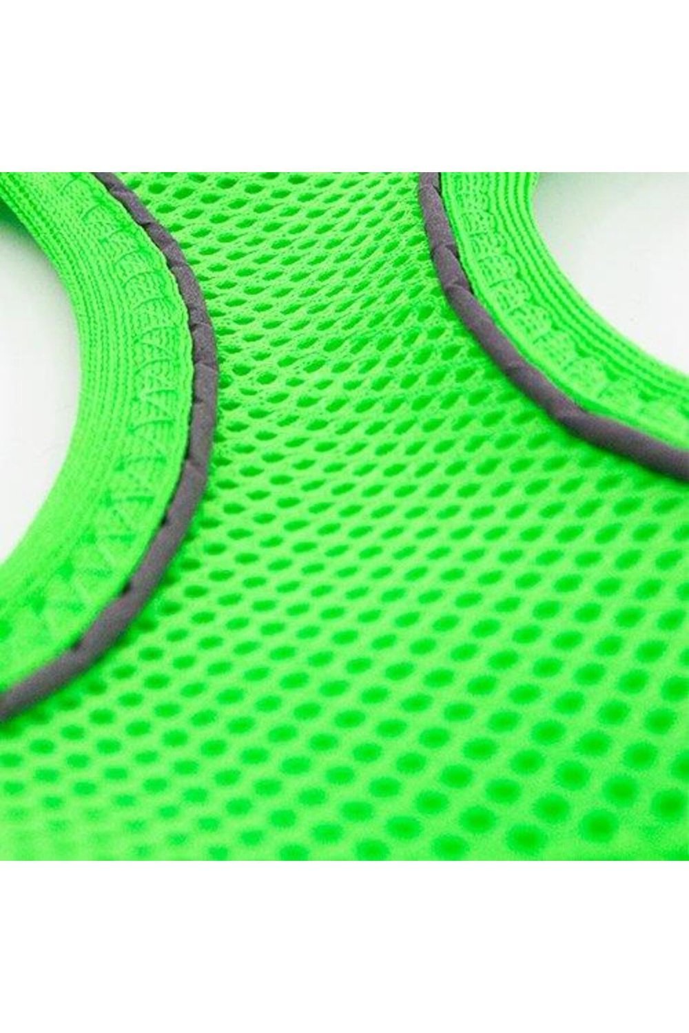Air-mesh Harness Köpek Göğüs Tasması Neon Yeşil M