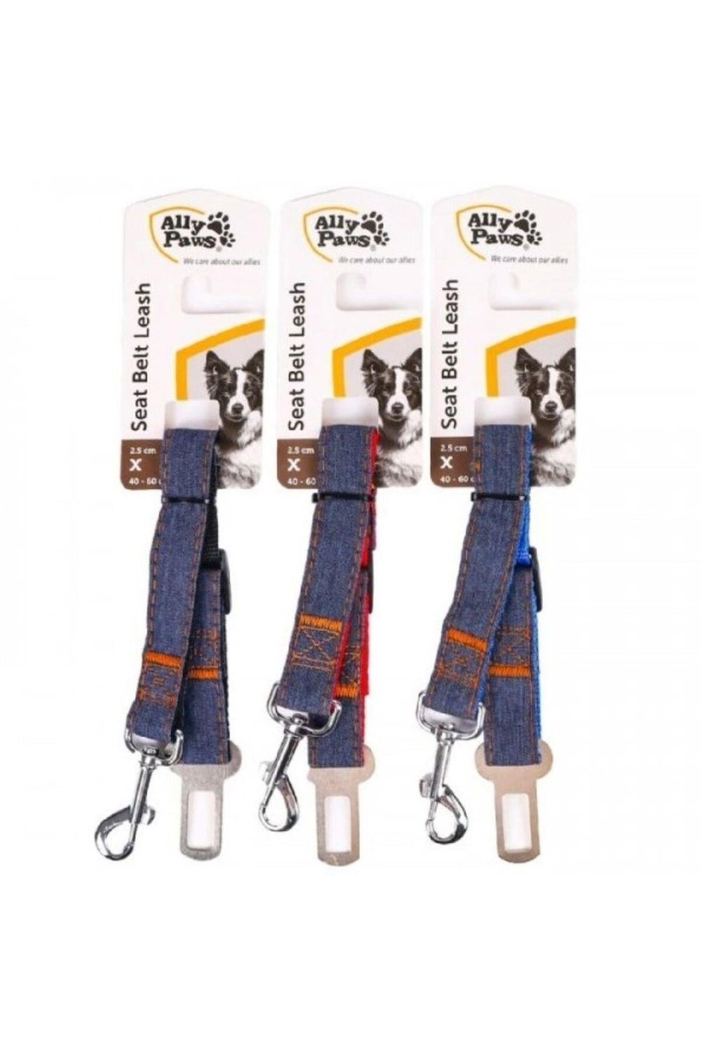 Ally Paws Araç içi Emniyet Kemeri 2,5 cm x 40-60 cm