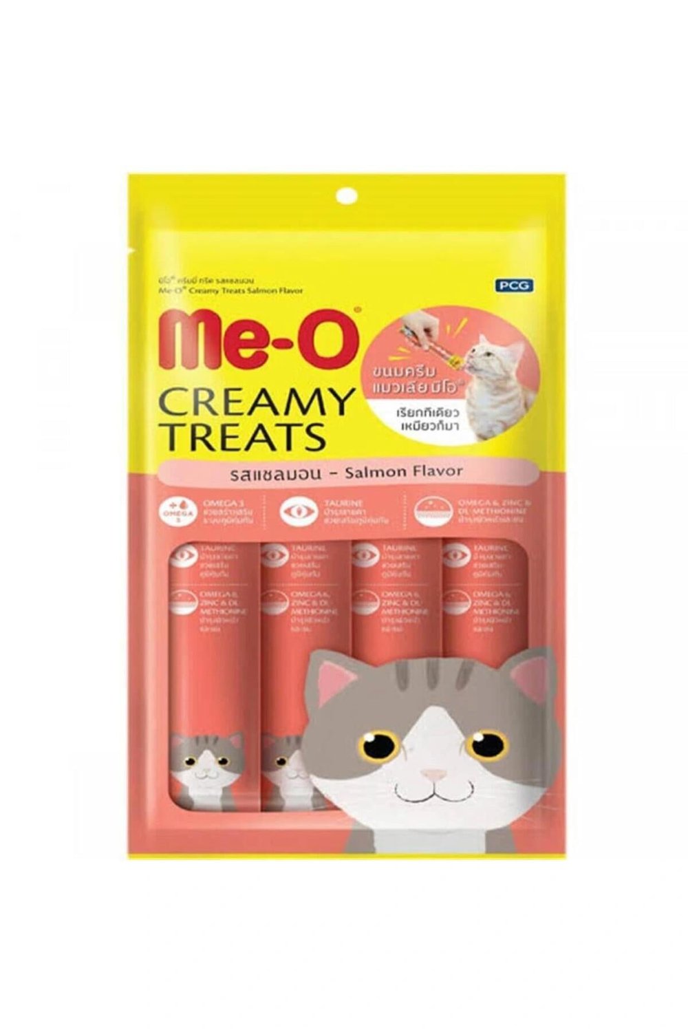 Creamy Somonlu Kedi Ödülü 4x15 Gr