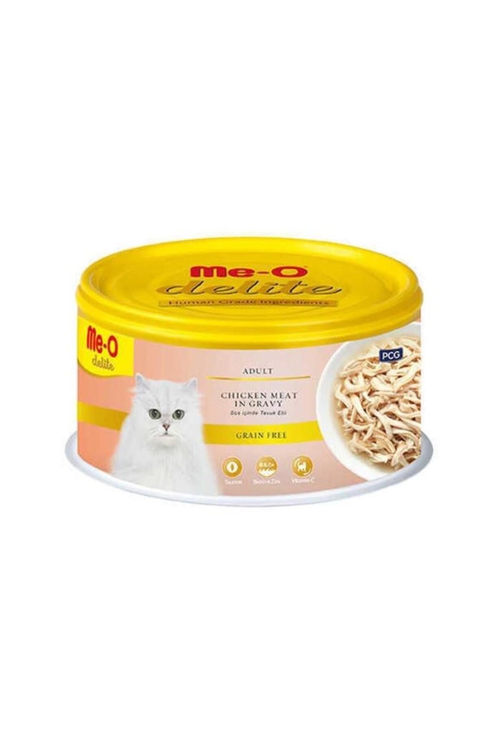 Delite Tavuk Etli Kedi Konservesi 80 Gr