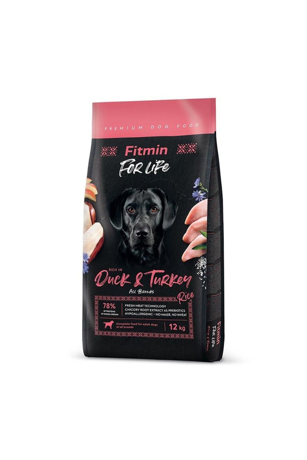 For Life Hypo-Allergenic Ördekli ve Hindli Yetişkin Köpek Maması 12kg