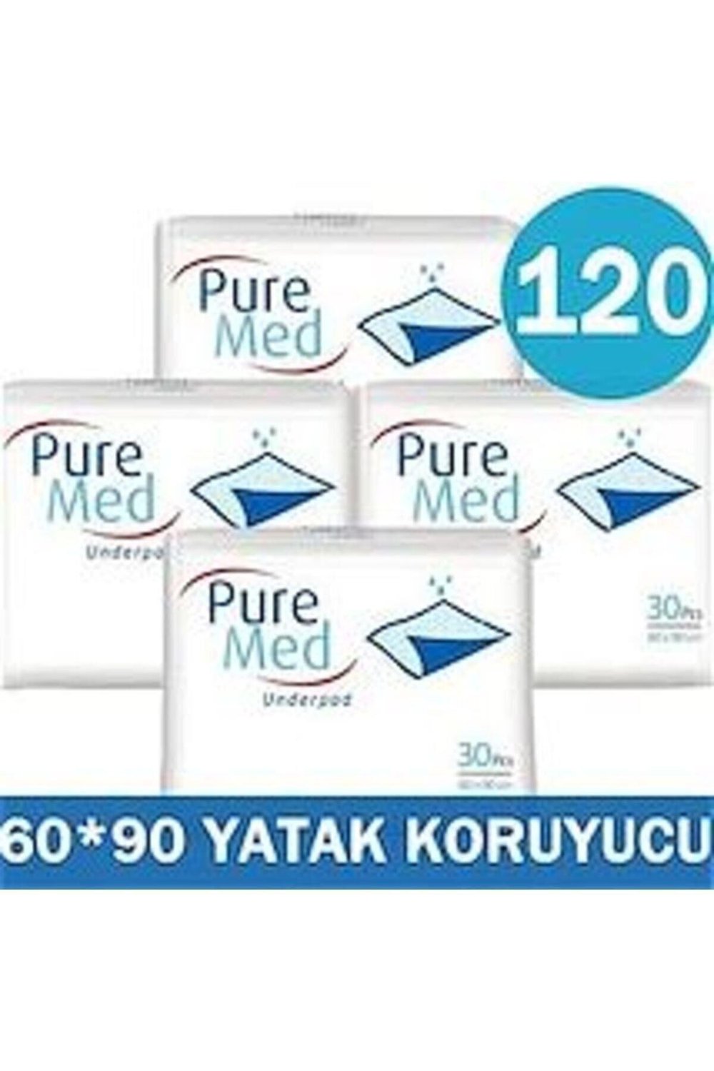 Hasta Yatak Koruyucu 60*90cm 30 Adet Tekli Pk