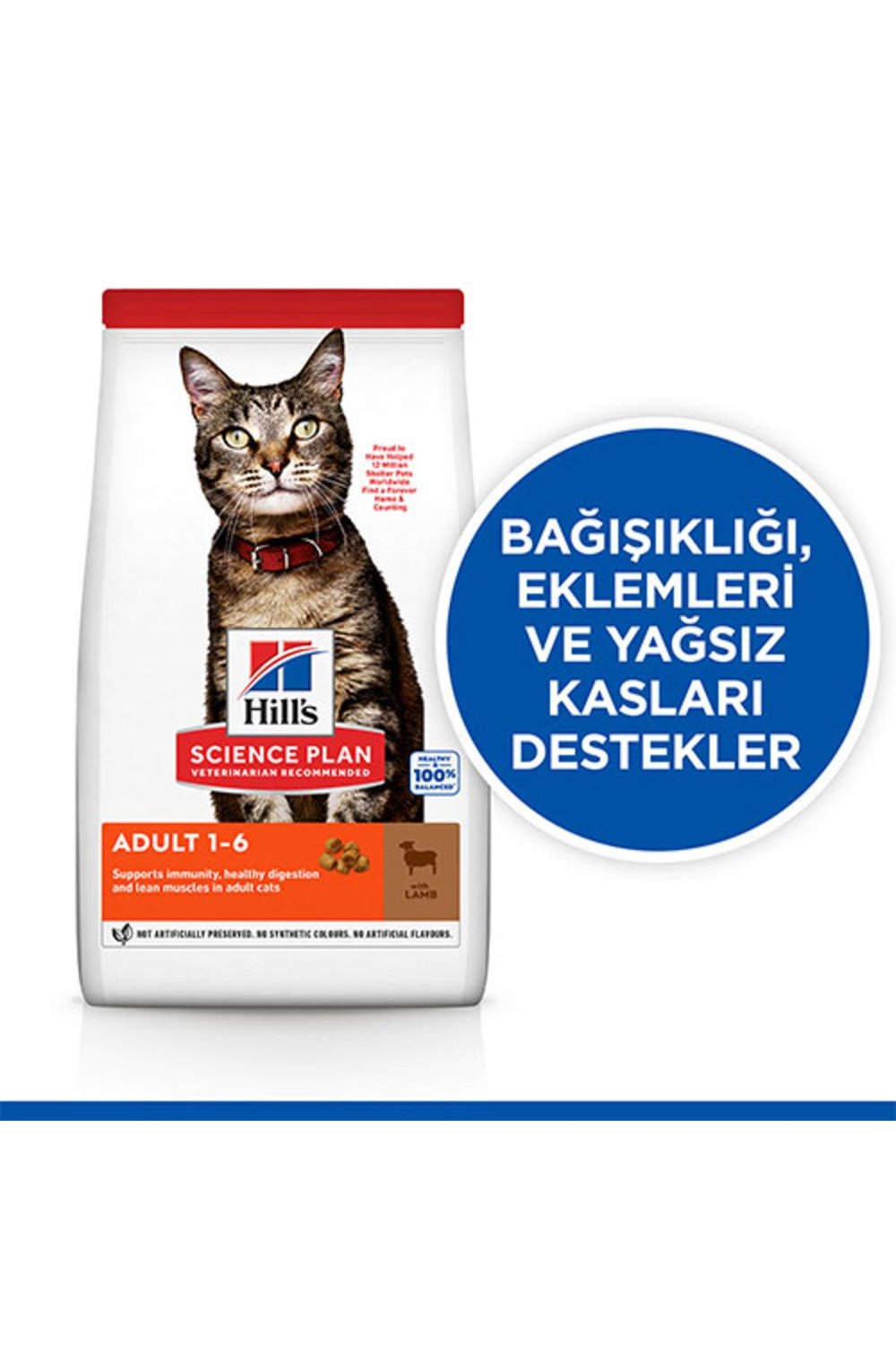 Hill’s SCIENCE PLAN Optimal Care Lamb Kuzulu Yetişkin Kedi Maması 10 Kg
