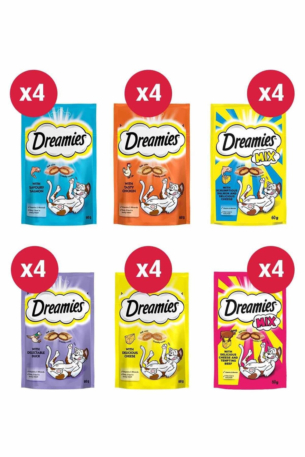 Kedi Ödül Maması Karışık 60 gr X 24 Adet