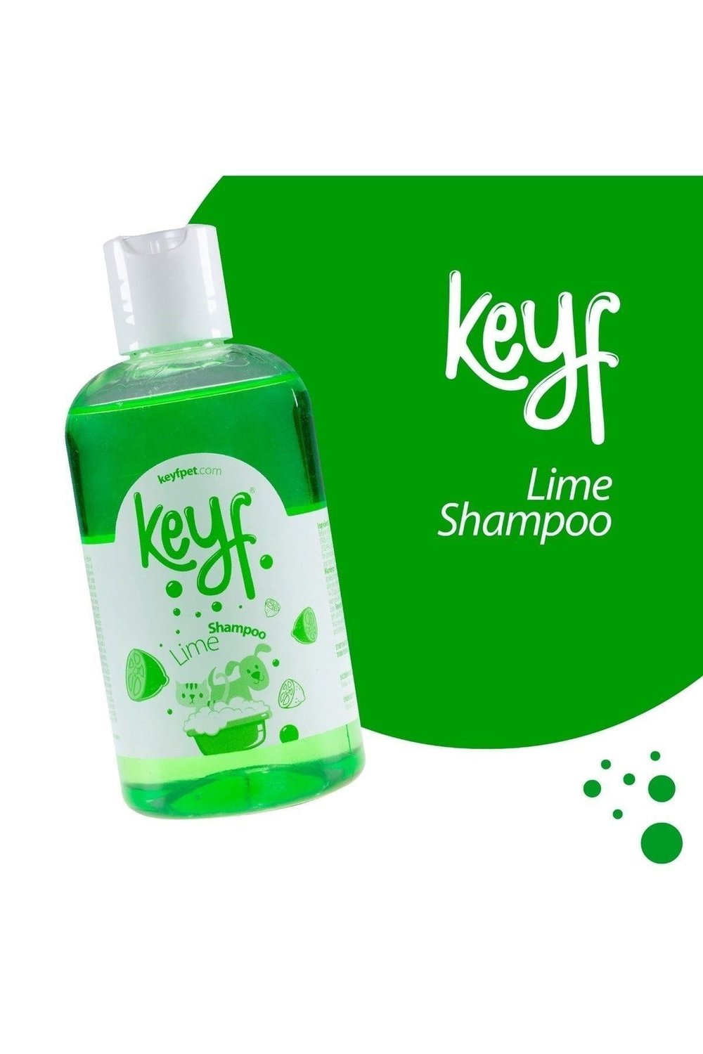 Keyf Kedi Köpek Şampuan Lime-250ml