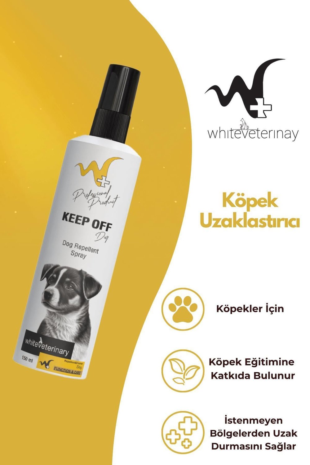 Köpek Uzaklaştırıcı Sprey Keep Off Dog Repellent Spray 150ML