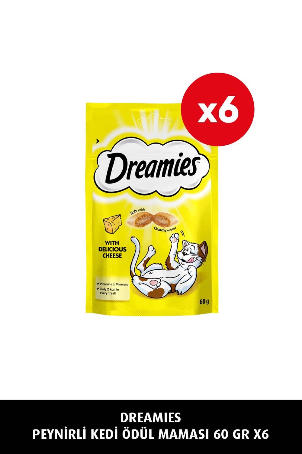 Peynirli Kedi Maması 60 gr 6x