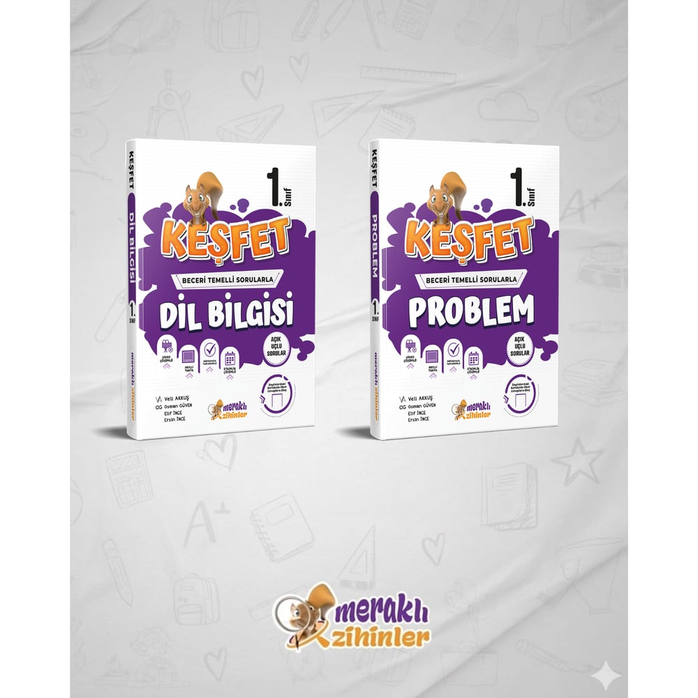 1.SINIF KEŞFET DİL BİLGİSİ-PROBLEM [2Lİ SET]