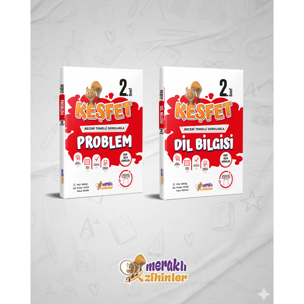2. SINIF KEŞFET DİL BİLGİSİ VE PROBLEM KİTABI [2Lİ SET] 