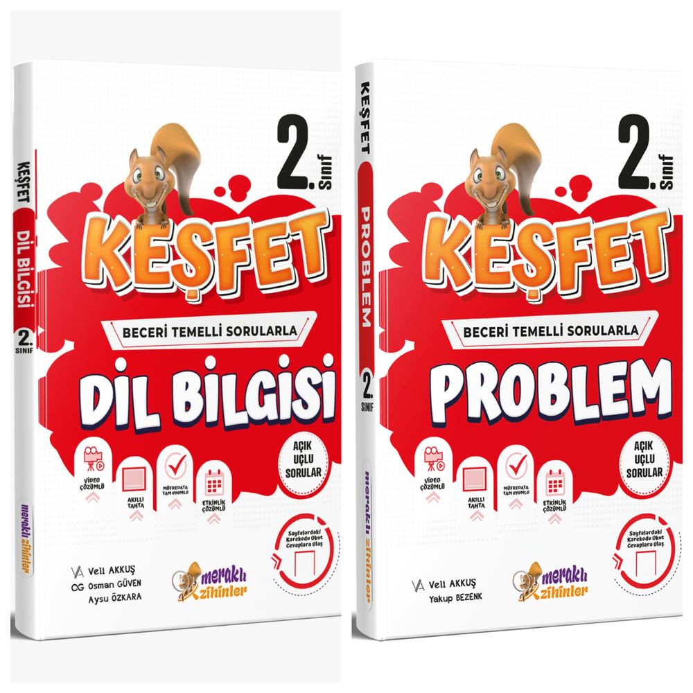 2. SINIF KEŞFET DİL BİLGİSİ VE PROBLEM KİTABI [2Lİ SET] 