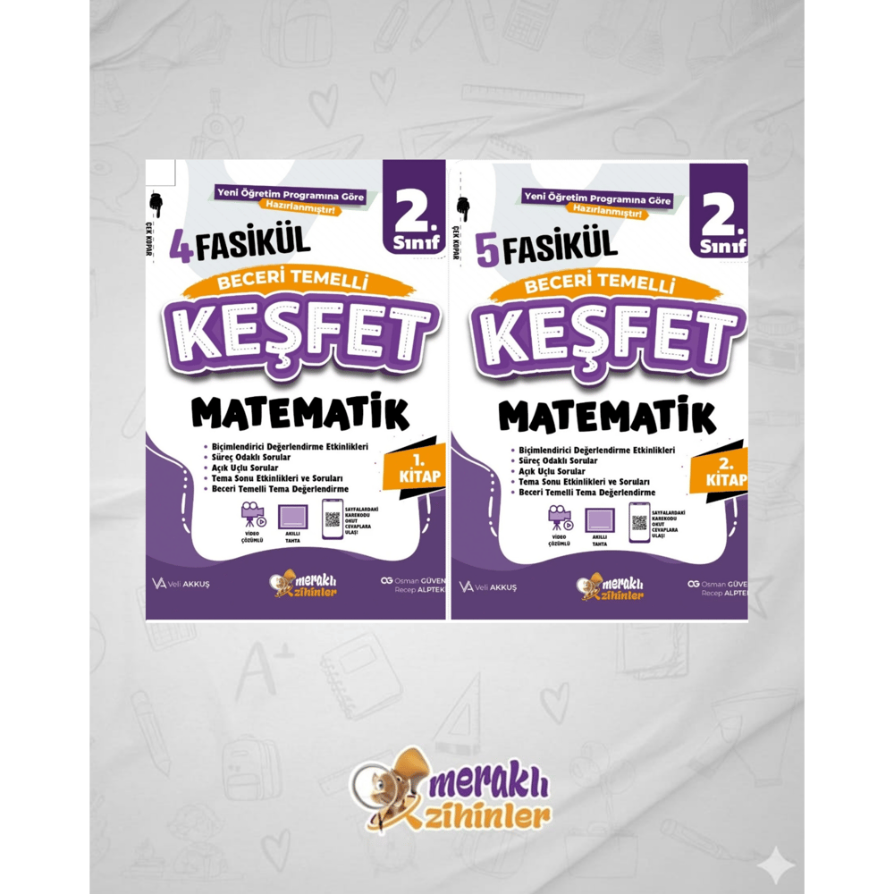 2.SINIF BECERİ TEMELLİ MATEMATİK(1-2) 9 FASİKÜL KEŞFET(2Lİ SET)
