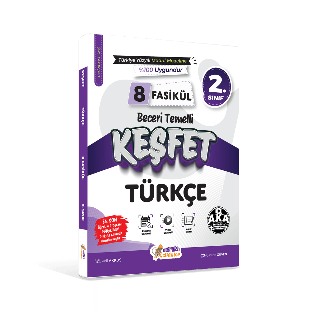 2.SINIF KEŞFET BECERİ TEMELLİ FASİKÜL EĞİTİM SETİ(YENİ MÜFREDAT)