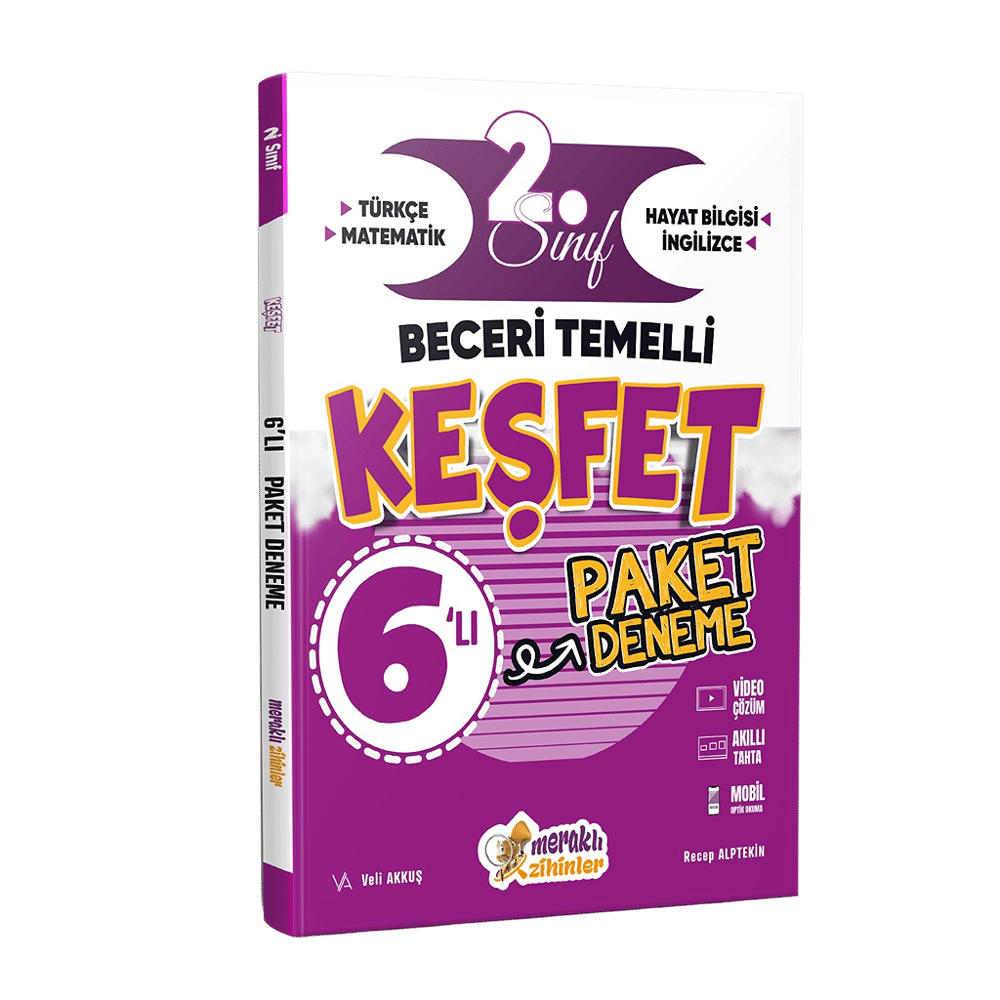2.SINIF TÜM DERSLER+36 HAFTALIK KAZANIM DENEMESİ+6LI SARMAL DENEME (3LÜ SET)