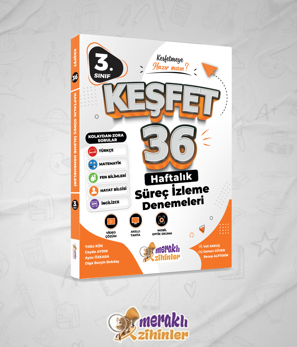3.SINIF KEŞFET 36 HAFTALIK KAZANIM DENEMESİ 